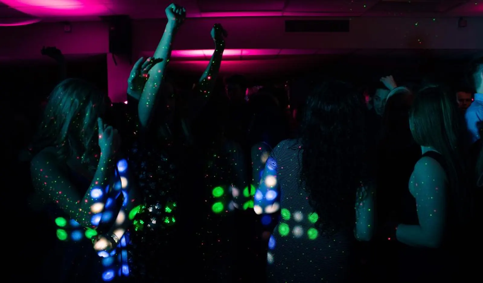 Sample image: Dance-floor lighting
