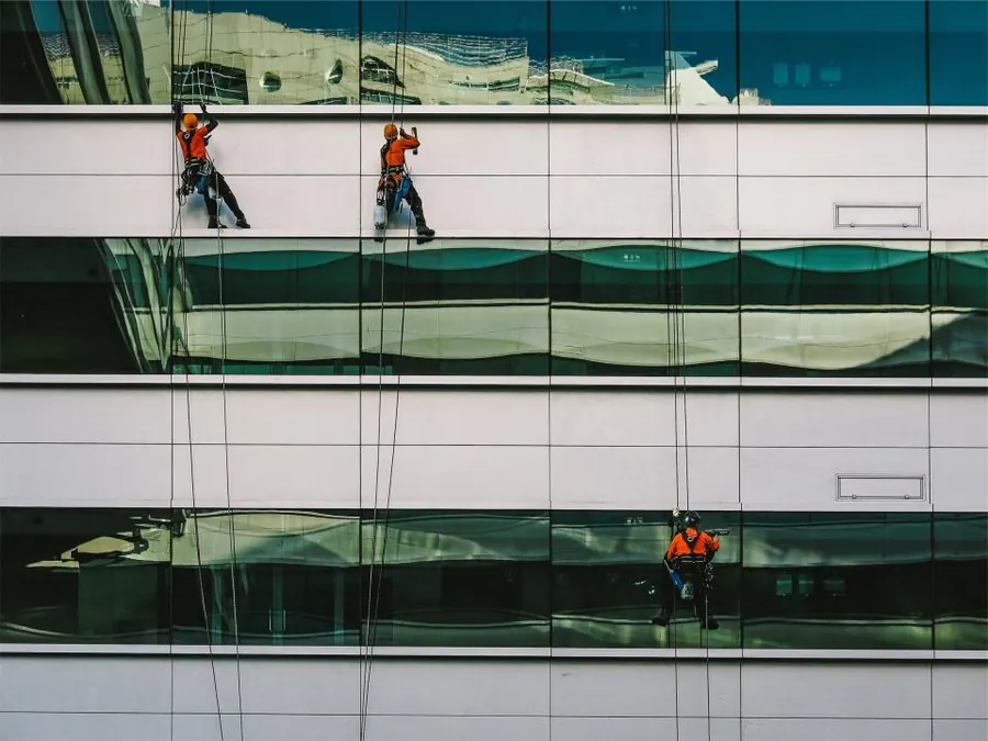 Sample image: Exterior glass