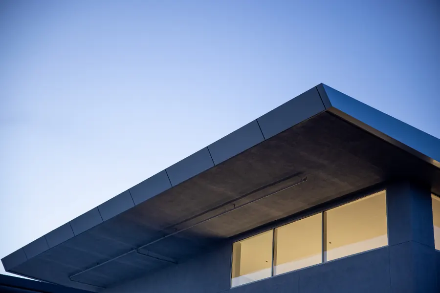 Sample image: Roof lines and eaves