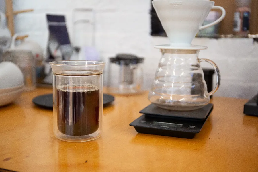 Sample image: Pour-over at the brew bar