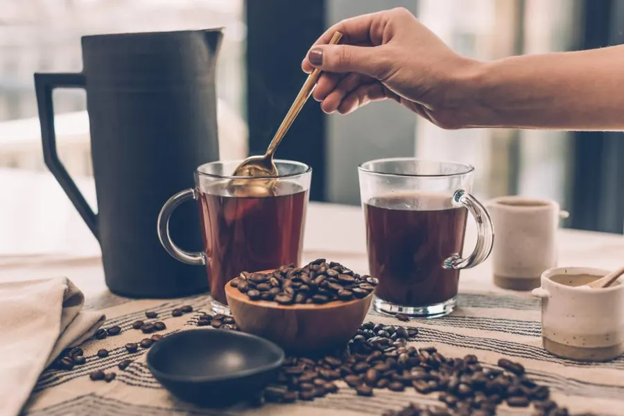 Sample image: Tasting a new roast