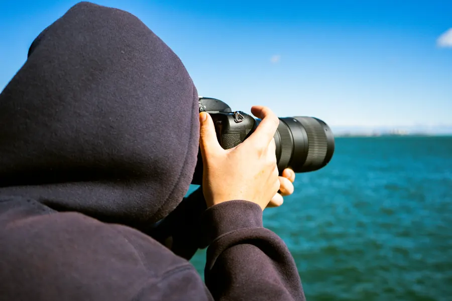 Sample image: On location