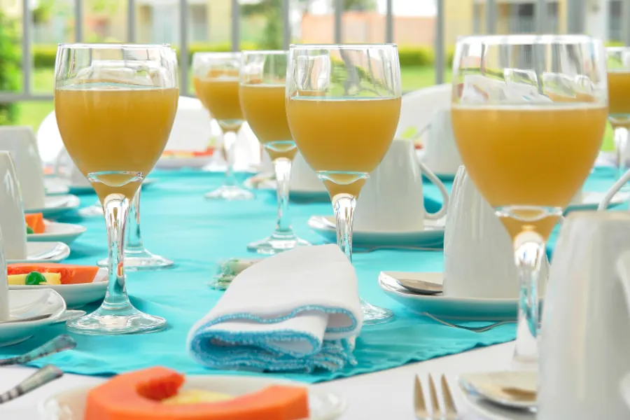 Sample image: Wedding receptions