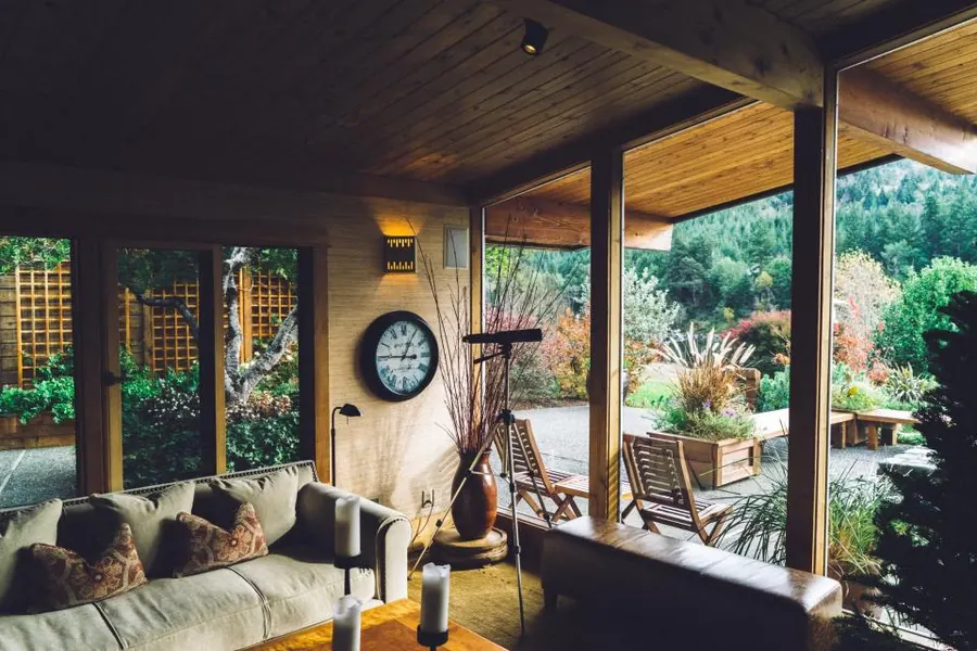 Sample image: The covered porch
