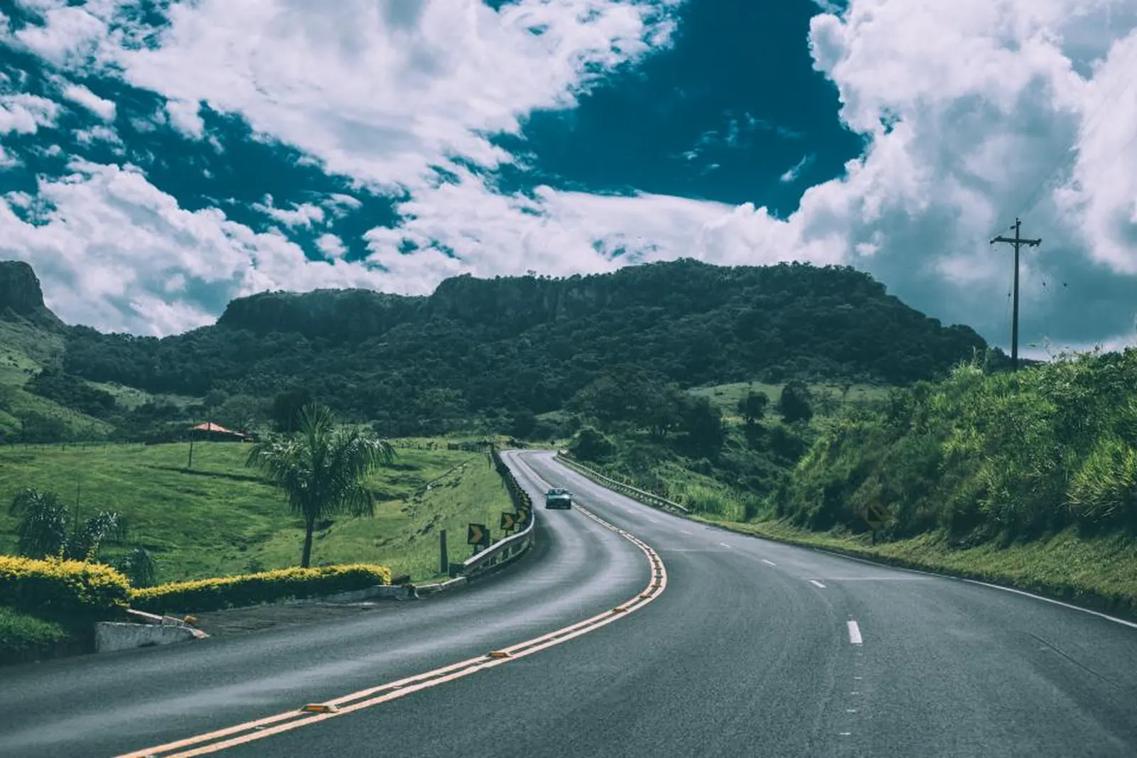 Sample image: City driving