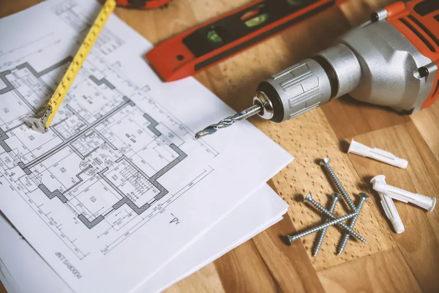 Sample image: Planning the job
